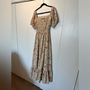 Baltic born flowered maxi dress